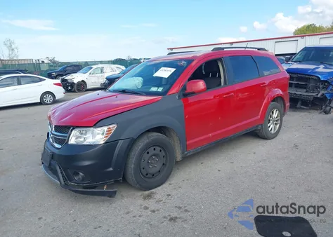 2017 Dodge Journey Sxt Awd из США, поврежденный, VIN 3C4PDDBG9HT556164